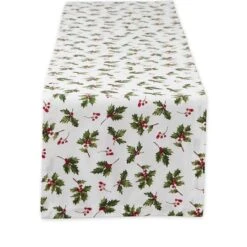 DII® 108" Holly Heritage Table Runner
