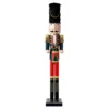 Glitzhome® 3ft. Wooden Christmas Drummer Nutcracker