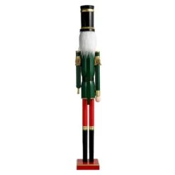 Glitzhome® 3.5ft. Wooden Christmas Soldier Nutcracker -Northlight Sale Store D670513S 8