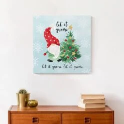 Let It Gnome Canvas Wall Art -Northlight Sale Store D673231S 4