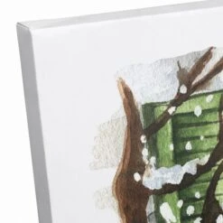 There's No Place Like Home For The Holidays Scene Canvas Wall Art -Northlight Sale Store D673233S 3