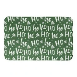Ho Ho Ho Pattern Bath Mat