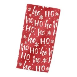 Ho Ho Ho Pattern Cotton Twill Napkin -Northlight Sale Store D673269S 2