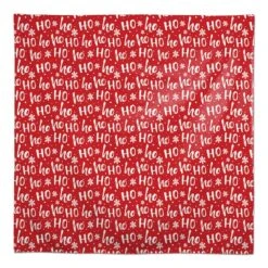 58'' Ho Ho Ho Pattern Tablecloth