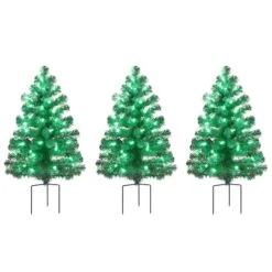 3ct. Pre-Lit Alexa Enabled Pathway Artificial Christmas Tree Set 14 3ct. Pre-Lit Alexa Enabled Pathway Artificial Christmas Tree Set -Northlight Sale Store D674164S 3