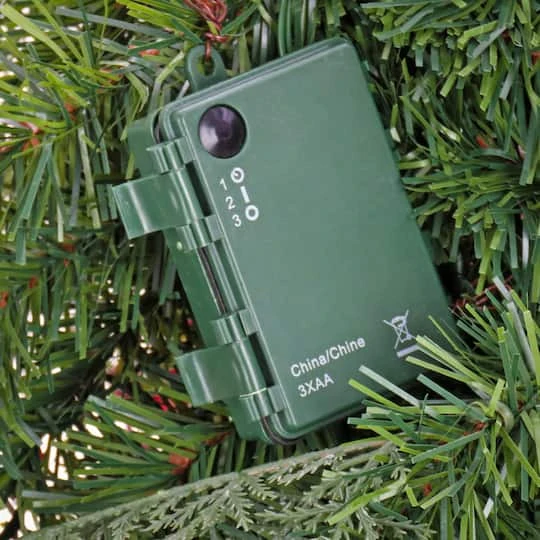 First Traditions™ Collection 9ft. Pre-Lit Artificial North Conway Garland With Glittery Cones & Eucalyptus, 100 Warm White LED Lights 5 First Traditions™ Collection 9ft. Pre-Lit Artificial North Conway Garland With Glittery Cones & Eucalyptus, 100 Warm White LED Lights - Image 5