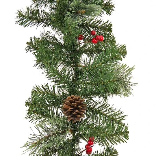 9ft. Evergreen & Cashmere Tips Garland 4 9ft. Evergreen & Cashmere Tips Garland - Image 4