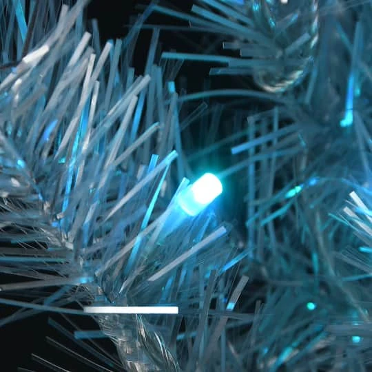 9ft. Pre-Lit Crystal Silver Metallic Garland 6 9ft. Pre-Lit Crystal Silver Metallic Garland - Image 6