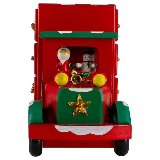 Northlight 14" Red Children Advent Calendar Storage Truck Christmas Décor 3 Northlight 14" Red Children Advent Calendar Storage Truck Christmas Décor - Image 3