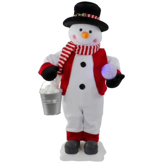Northlight 24" Lighted & Animated Musical Snowman Christmas Figure 1 Northlight 24" Lighted & Animated Musical Snowman Christmas Figure