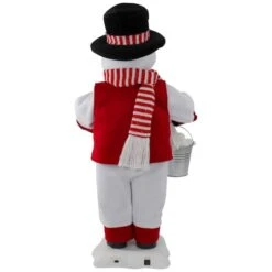 Northlight 24" Lighted & Animated Musical Snowman Christmas Figure 11 Northlight 24" Lighted & Animated Musical Snowman Christmas Figure -Northlight Sale Store D676288S 5