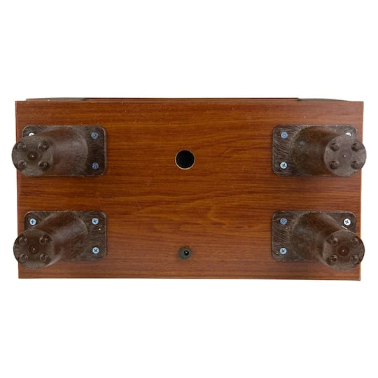 Northlight 21" LED Lighted Musical Snowing Christmas Tree TV Set Decoration 6 Northlight 21" LED Lighted Musical Snowing Christmas Tree TV Set Decoration - Image 6