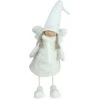 Northlight 27" White Bobble Girl Angel Christmas Tabletop Figurine
