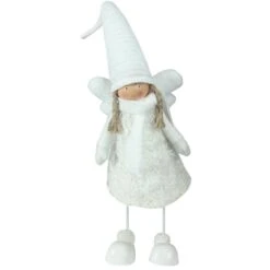 Northlight 27" White Bobble Girl Angel Christmas Tabletop Figurine -Northlight Sale Store D676294S 2