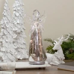 Northlight 13" Lighted Angel Holding A Star Christmas Tabletop Figurine 8 Northlight 13" Lighted Angel Holding A Star Christmas Tabletop Figurine -Northlight Sale Store D676295S 2