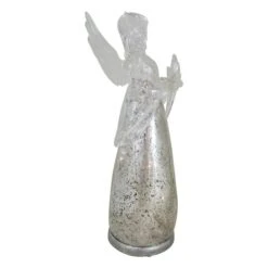 Northlight 13" Lighted Angel Holding A Star Christmas Tabletop Figurine 10 Northlight 13" Lighted Angel Holding A Star Christmas Tabletop Figurine -Northlight Sale Store D676295S 4