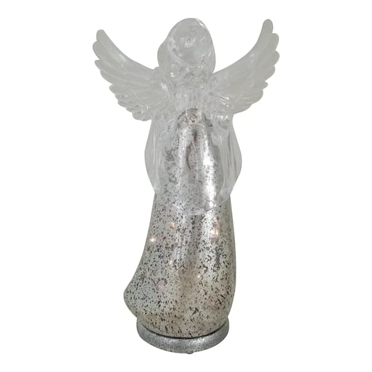 Northlight 13" Lighted Angel Holding A Star Christmas Tabletop Figurine 6 Northlight 13" Lighted Angel Holding A Star Christmas Tabletop Figurine - Image 6