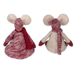 Northlight 17" Boy & Girl Sitting Plush Christmas Mice Figure Set 18 Northlight 17" Boy & Girl Sitting Plush Christmas Mice Figure Set -Northlight Sale Store D676299S 14
