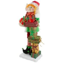 Northlight 30" Santa's Little Animated Elf With Lighted Star Musical Christmas Figure 10 Northlight 30" Santa's Little Animated Elf With Lighted Star Musical Christmas Figure -Northlight Sale Store D676300S 4