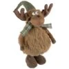 Northlight 13" Whimsical Moose Gnome Christmas Figurine
