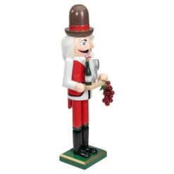 Northlight 15" Red & White Grapes Winemaker Christmas Nutcracker Figurine -Northlight Sale Store D676306S 3