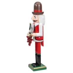 Northlight 15" Red & White Grapes Winemaker Christmas Nutcracker Figurine -Northlight Sale Store D676306S 4