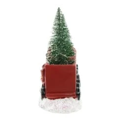 Northlight 12'' Red And Gold Christmas Train With LED Lighted Frosted Trees Tabletop Decoration -Northlight Sale Store D676322S 16