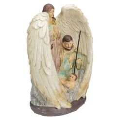 Northlight 11.25'' Holy Family And Angel Christmas Nativity Decoration 7 Northlight 11.25'' Holy Family And Angel Christmas Nativity Decoration -Northlight Sale Store D676326S 2