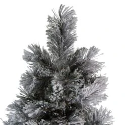 Northlight 7.5ft. Unlit Flocked Black Spruce Artificial Christmas Tree 10 Northlight 7.5ft. Unlit Flocked Black Spruce Artificial Christmas Tree -Northlight Sale Store D676629S 4