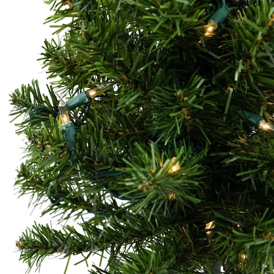 Northlight 1.5ft. Pre-Lit Canadian Pine Artificial Christmas Tree, Clear Lights 9 Northlight 1.5ft. Pre-Lit Canadian Pine Artificial Christmas Tree, Clear Lights - Image 9