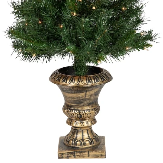 Northlight 5-Piece Pre-Lit Norwich Pine Artificial Christmas Entryway Set 7 Northlight 5-Piece Pre-Lit Norwich Pine Artificial Christmas Entryway Set - Image 7