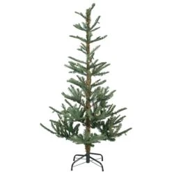 Northlight 6.5ft. Pre-Lit Nordmann Fir Artificial Christmas Tree, Warm White LED Lights