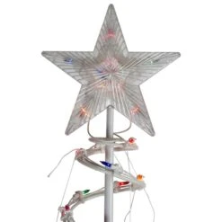 Northlight 3ft., 4ft., & 6ft. Pre-Lit Spiral Artificial Christmas Tree Set, Multicolor Lights -Northlight Sale Store D676670S 2