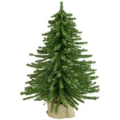 Northlight 2ft. Unlit Potted Downswept Mini Village Pine Medium Artificial Christmas Tree 18 Northlight 2ft. Unlit Potted Downswept Mini Village Pine Medium Artificial Christmas Tree -Northlight Sale Store D676688S 11