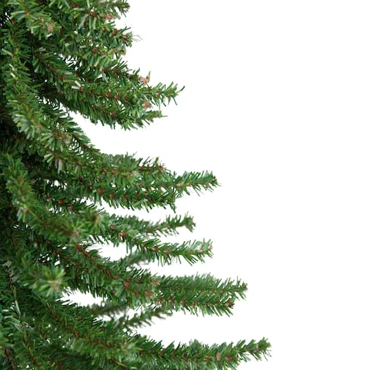 Northlight 2ft. Unlit Potted Downswept Mini Village Pine Medium Artificial Christmas Tree 4 Northlight 2ft. Unlit Potted Downswept Mini Village Pine Medium Artificial Christmas Tree - Image 4