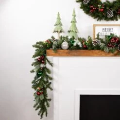 Northlight 9ft. Pre-Lit Canadian Pine Christmas Garland -Northlight Sale Store D676717S 13