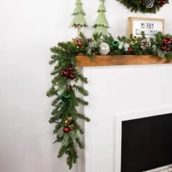 Northlight 9ft. Pre-Lit Canadian Pine Christmas Garland -Northlight Sale Store D676717S 14