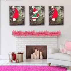 Northlight 9ft. Pre-Lit Pink Spruce Christmas Garland -Northlight Sale Store D676722S 14