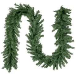 Northlight 9ft. Canadian Pine 2-Tone Christmas Garland -Northlight Sale Store D676730S 11