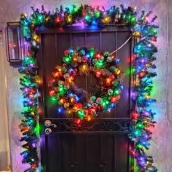 Northlight 9ft. Canadian Pine 2-Tone Christmas Garland -Northlight Sale Store D676730S 16