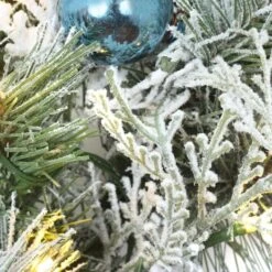 24" Pre-lit LED Tinkham Pine Wreath -Northlight Sale Store D677544S 3