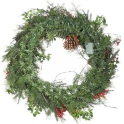 30" Warm White LED Decorated Vienna Waltz Wreath -Northlight Sale Store D677547S 14