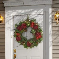 30" Warm White LED Decorated Vienna Waltz Wreath -Northlight Sale Store D677547S 2