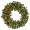 Crestwood® 30" LED Spruce Wreath