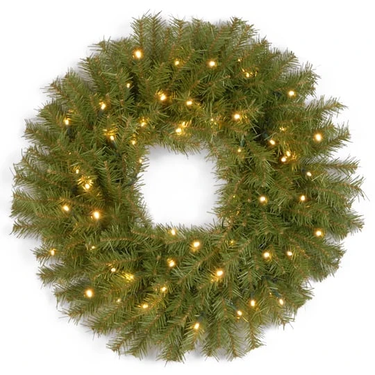30" LED Norwood Fir Wreath 1 30" LED Norwood Fir Wreath