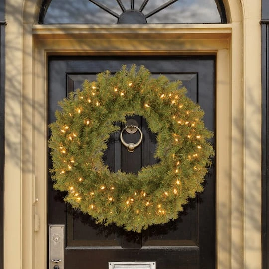 30" LED Norwood Fir Wreath 3 30" LED Norwood Fir Wreath - Image 3