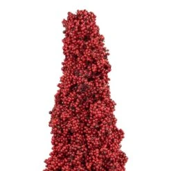 Northlight 4ft. Red Berry Cone Potted Christmas Topiary -Northlight Sale Store D755868S 6