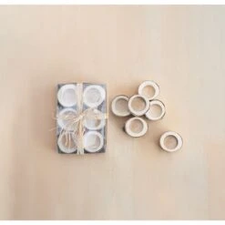 Hello Honey® Birch Wood Containers, 6ct. -Northlight Sale Store D758710S 3