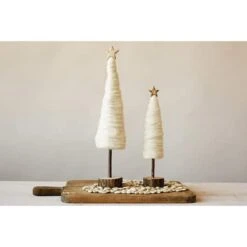 Hello Honey® 18" Wool Christmas Tree With Star -Northlight Sale Store D758730S 2