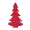 Hello Honey® 9.5" Red Enameled Mango Wood Christmas Tree Décor